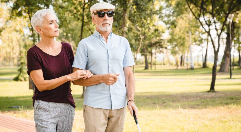 Blind people relationships