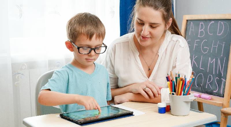 Sight loss mum