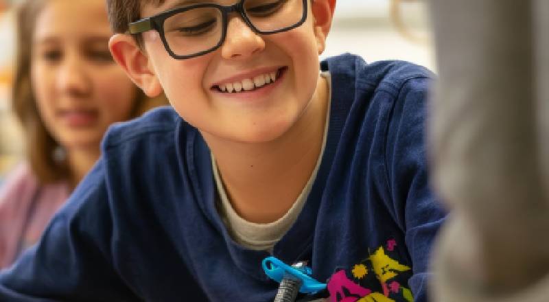 Teen in education