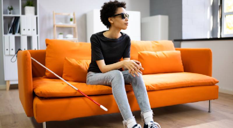 Uptake of benefits for blind and slight loss