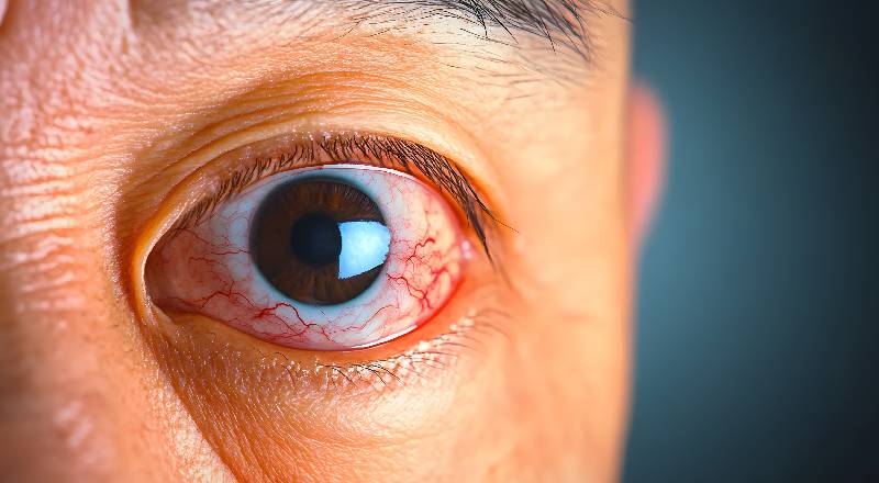 Sight loss with diabetes